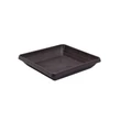 Kép 1/4 - Plastia Lotos cserépalátét 50x50 cm csoki