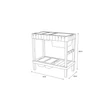 Kép 5/5 - Plastia ültetőasztal antracit (Growbench)