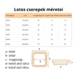 Kép 4/4 - Plastia Lotos cserépalátét