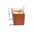 Kép 3/3 - Plastia Berberis balkonláda tartó fém 2 db