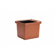 Kép 1/5 - Plastia Berberis Uno önöntöző virágláda terrakotta