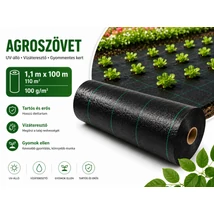 Agroszövet /EK. fekete 1,1*100 m 100 g/