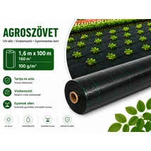 Agroszövet /EK. fekete 1,6*100 m 100 g/