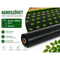 Agroszövet /EK. fekete 3,2*100 m 100 g/