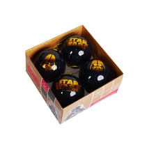 Star Wars karácsonyfadísz (4 db-os 75mm gömb)