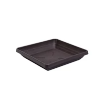 Plastia Lotos cserépalátét 40x40 cm csoki