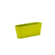 Plastia Triola virágláda 38cm zöld