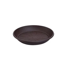 Plastia Azalea cserépalátét 24 cm csokoládé szín