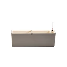Plastia Berberis önöntöző balkonláda 60 cm taupe-bézs