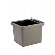 Plastia Berberis Uno önöntöző virágláda taupe
