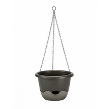 Plastia Mareta önöntöző, akasztós cserép 25cm antracit