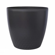 Plastia Perla kaspó 25cm antracit