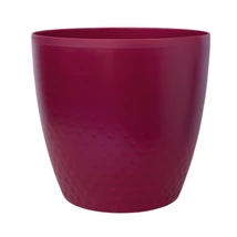 Plastia Perla kaspó 30 cm vörösbor