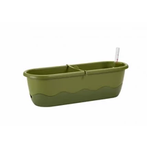 Plastia Mareta önöntöző balkonláda 60 cm zöld
