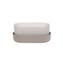 Plastia Tolita balkonláda 30 cm taupe