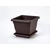Plastia Lotos cserépalátét 25x25 csoki