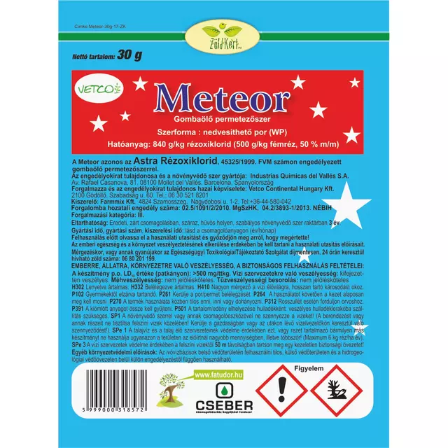 Meteor (30 g, 0,5 kg, 1 kg)