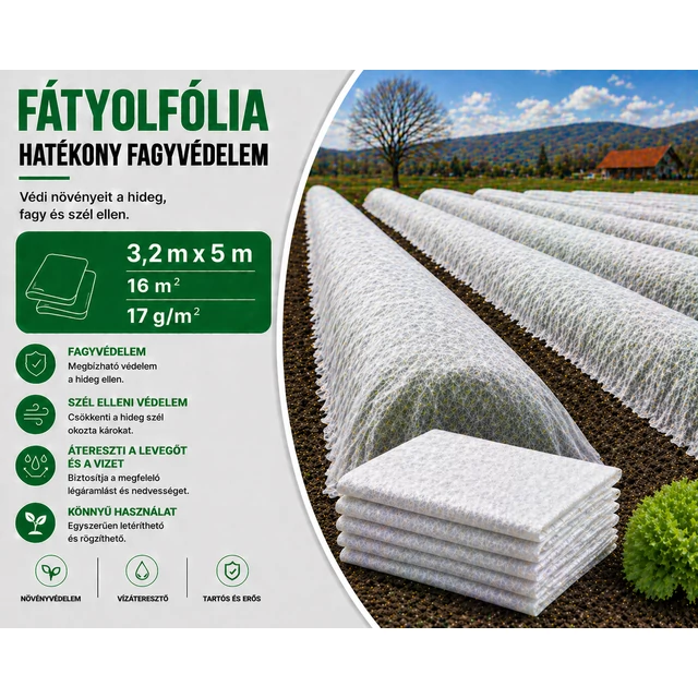 Fátyolfólia /EK. 3,2*5 m 17 g