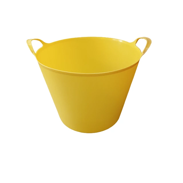 Big Gardening füles kosár 30 l sárga (többféle színben)