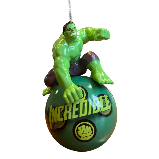 Marvel Hulk gömb Karácsonyfadísz (13 cm)