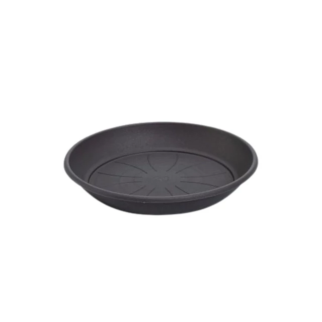 Plastia Azalea cserépalátét 24 cm antracit szín