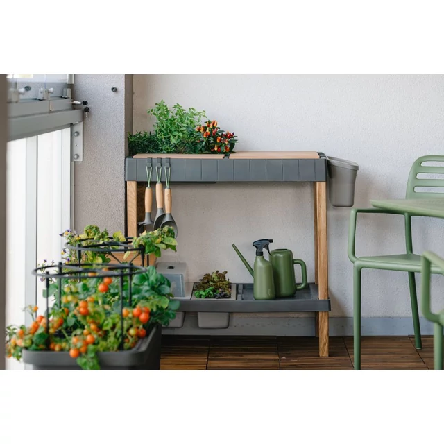 Plastia ültető asztal antracit (Growbench)