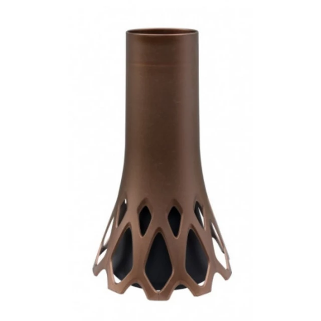 Plastia Roseta súlyozott váza  1 l bronz