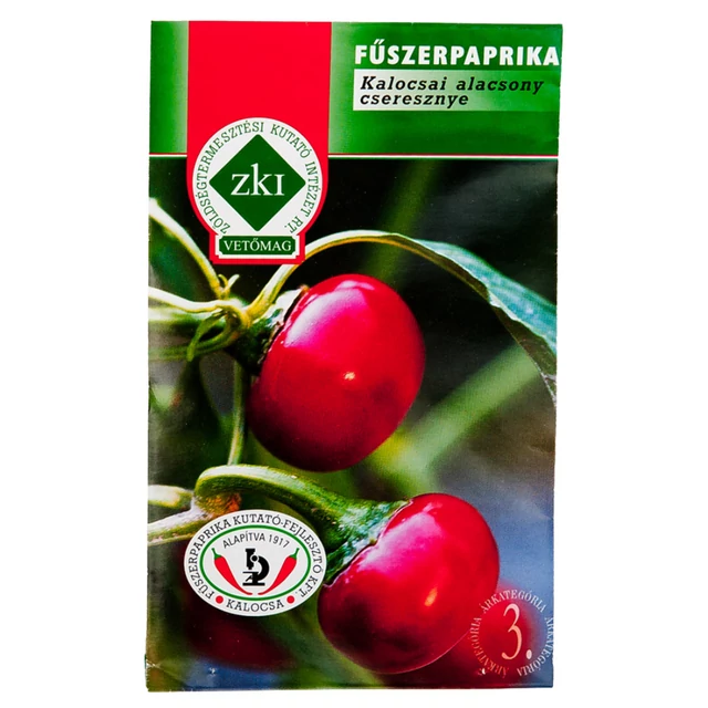 Fűszerpaprika - Kalocsai alacsony cseresznye