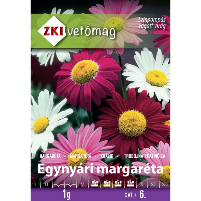 Egynyári margaréta - színkeverék
