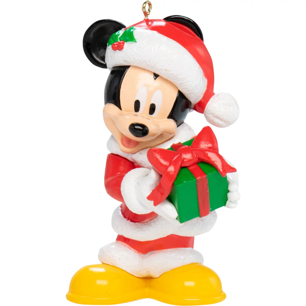 Mickey egér figura karácsonyfadísz