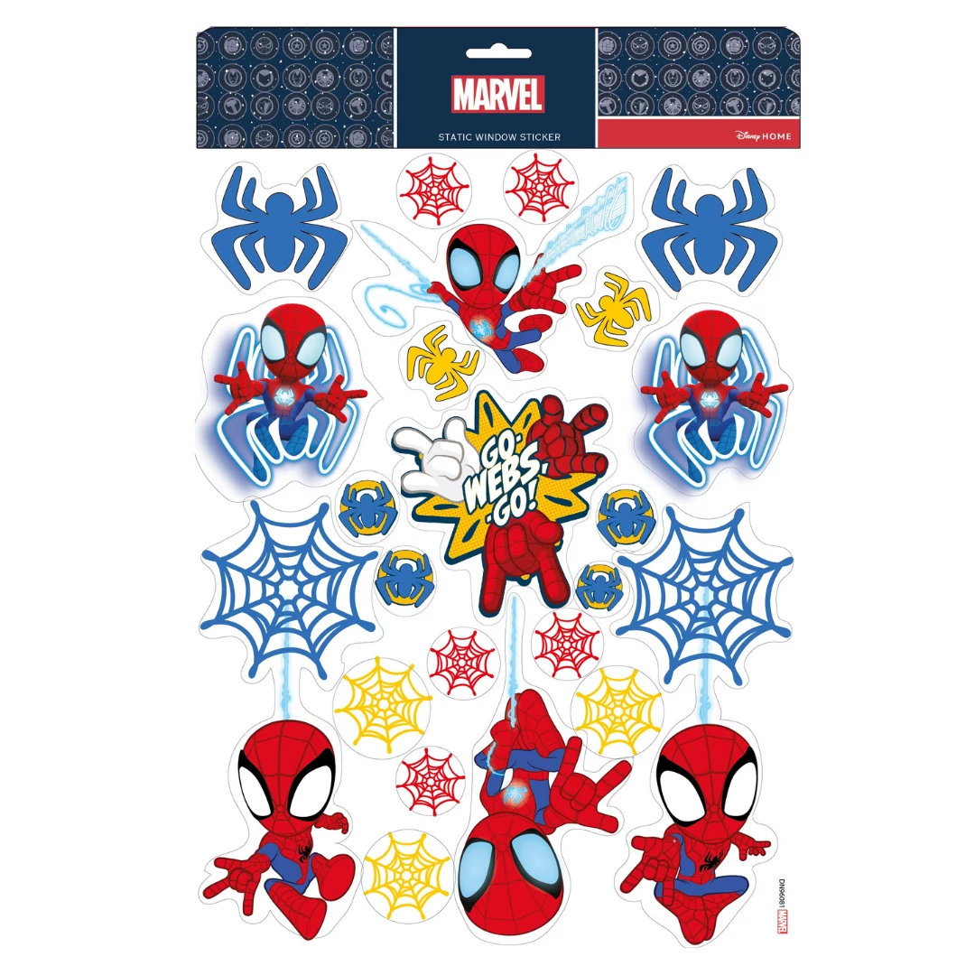 Marvel Pókemberes ablakmatrica karácsonyi kiadás I.
