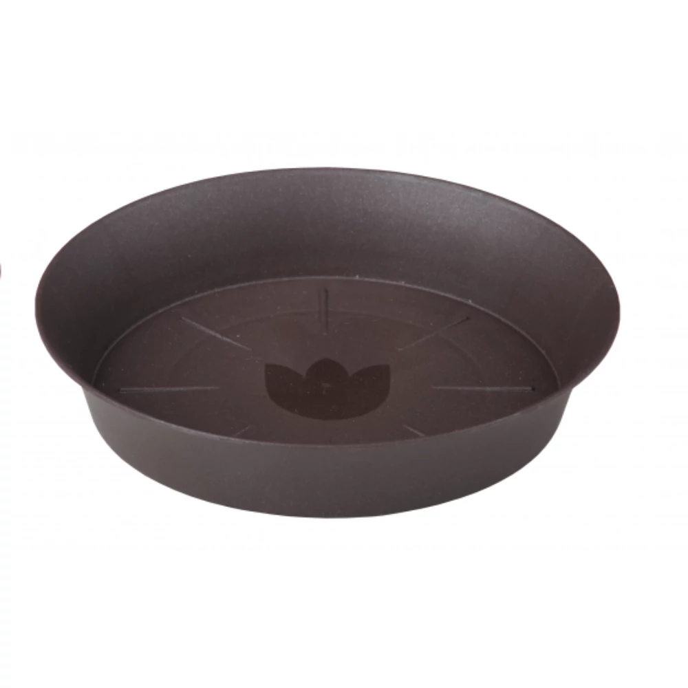 Plastia cserépalátét Tulipan 24 cm csoki