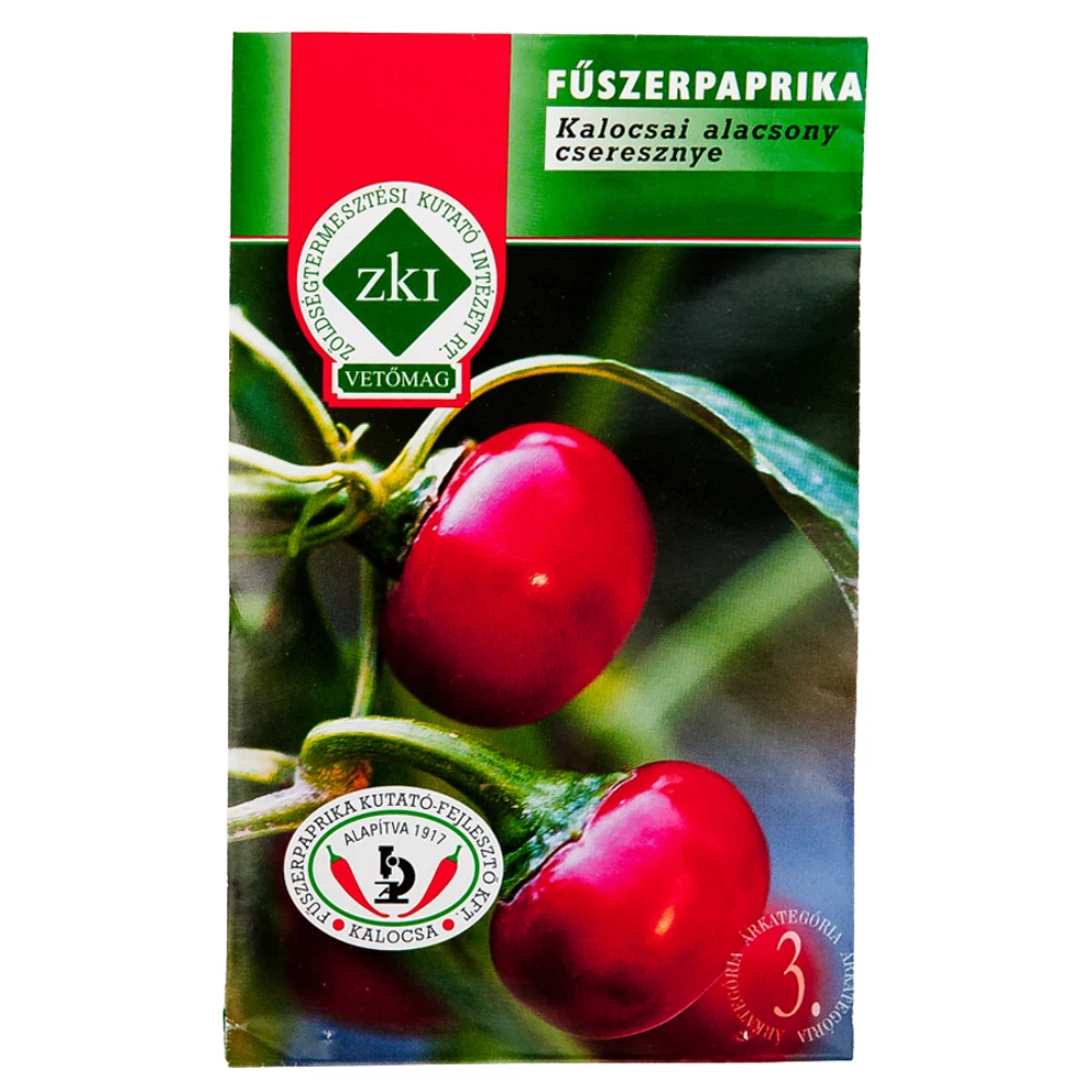 Fűszerpaprika - Kalocsai alacsony cseresznye